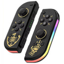 Trådløs JoyPad kontrollere med RGB lys for Nintendo Switch