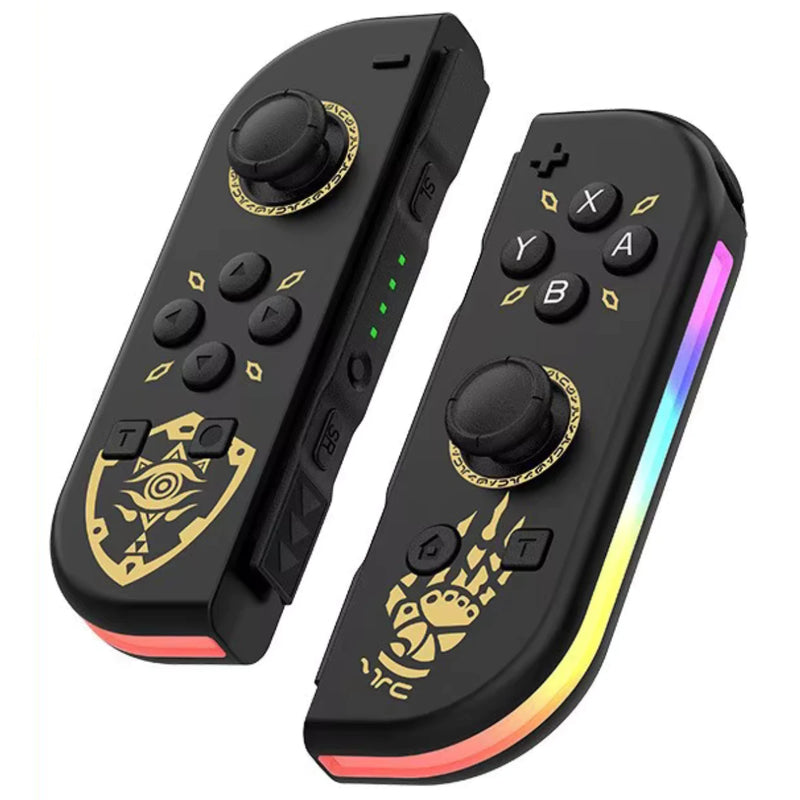 Trådløs JoyPad kontrollere med RGB lys for Nintendo Switch