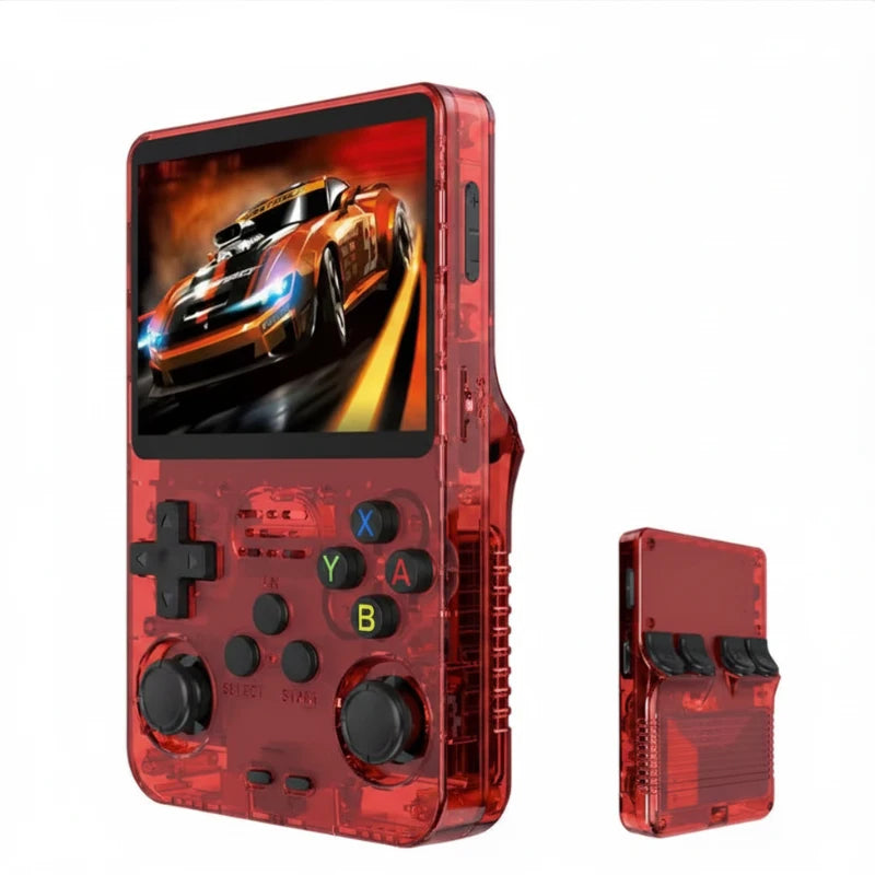 R36HD Retrokonsoll, Open Source, 64GB, med 20.000+ spill - Retrospillkongen