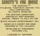 Krusty's Fun House - Gameboy spill