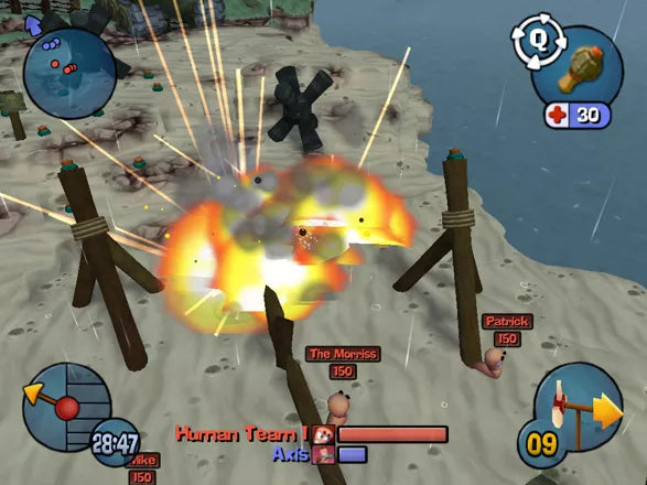 Worms 3D - Gamecube spill - Retrospillkongen