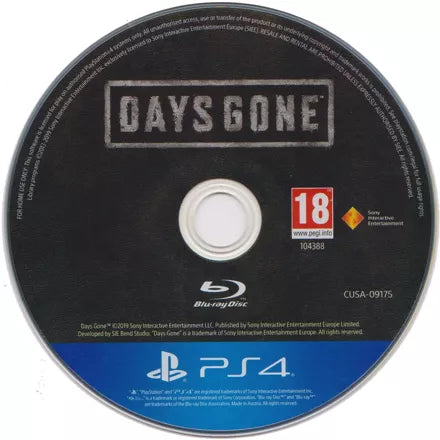 Days Gone - PS4 spill