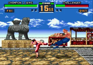 Virtua Fighter 2 - SEGA Mega Drive spill - Retrospillkongen
