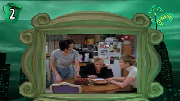Renovert Friends: The One with All the Trivia - PS2 spill - Retrospillkongen