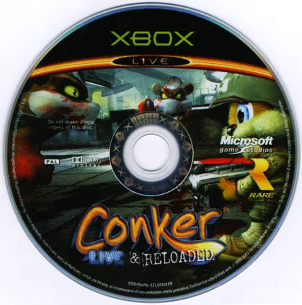 Conker: Live & Reloaded - Xbox Original-spill