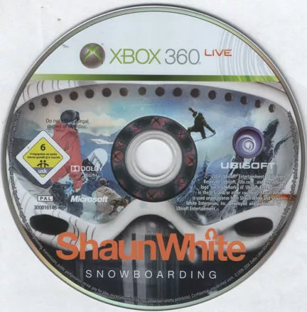 Shaun White Snowboarding - Xbox 360 spill - Retrospillkongen