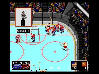 NHL Hockey - SEGA Mega Drive spill - Retrospillkongen