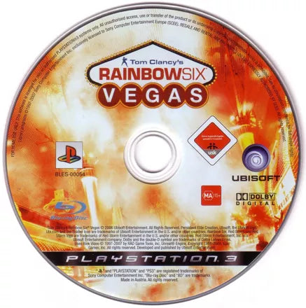 Rainbow Six: Vegas - PS3 spill