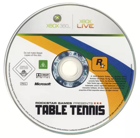 Table Tennis - Xbox 360 spill - Retrospillkongen
