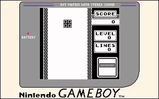 Tetris - Gameboy Spill - Retrospillkongen