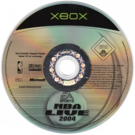NBA Live 2004 - Xbox spill - Retrospillkongen