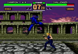 Virtua Fighter 2 - SEGA Mega Drive spill - Retrospillkongen