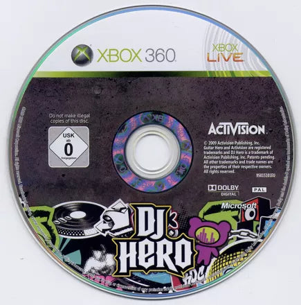 DJ Hero - Xbox 360 spill