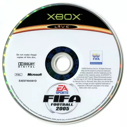 FIFA Football 2005 - Xbox spill