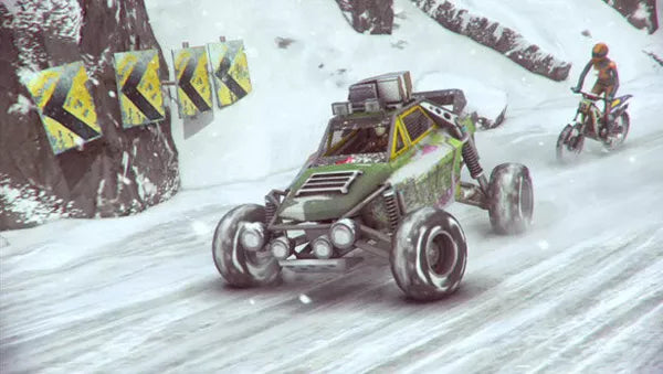 MotorStorm: Arctic Edge - PS2 spill