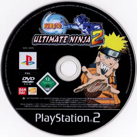 Naruto: Ultimate Ninja 2 - PS2 spill - Retrospillkongen