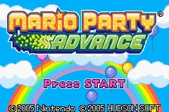 Mario Party Advance - GBA spill (NTSC, regionfri)