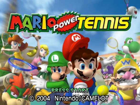 Mario Power Tennis - GBA Spill