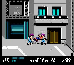 Double Dragon - NES spill (NTSC, USA) - Retrospillkongen