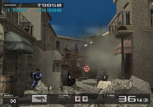 Time Crisis II - PS2 Spill