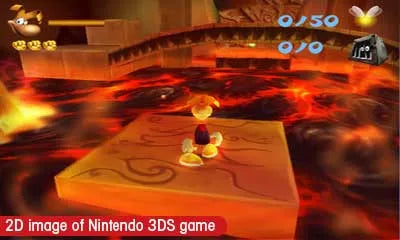 Rayman 3D - Nintendo 3DS spill