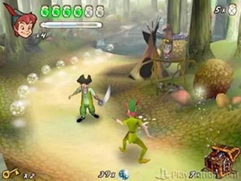 DIsney's Peter Pan: The legend of Never Land - PS2 Spill