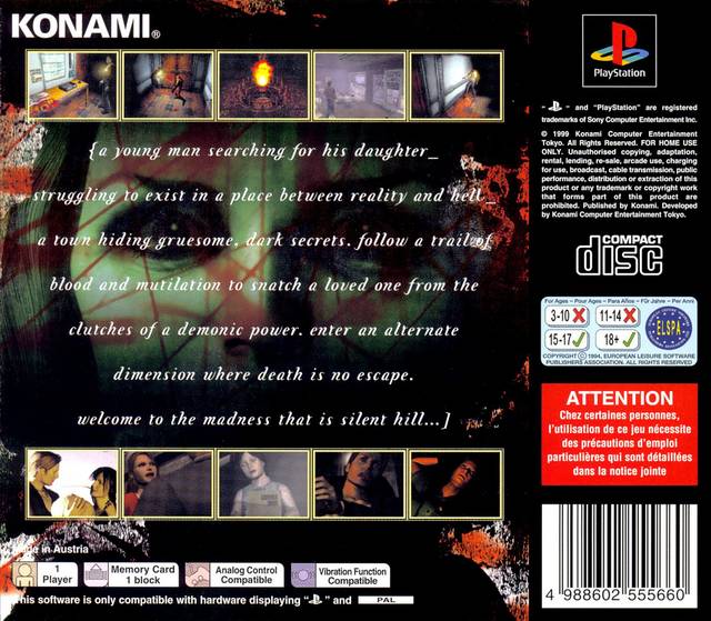 Silent Hill - PS1 Spill - Retrospillkongen