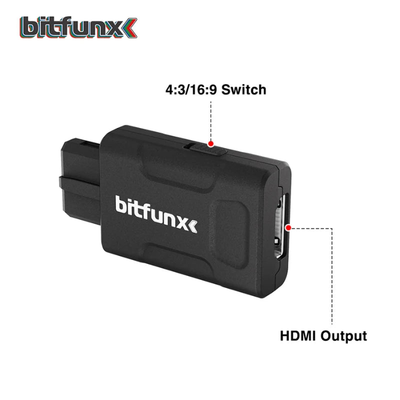 Bitfunx HDMI Omformer UpScaler for N64 - Retrospillkongen