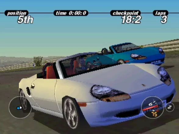 Porsche Challenge - PS1 spill - Retrospillkongen