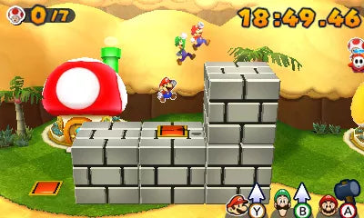 Mario & Luigi: Paper Jam Bros - Nintendo 3DS spill - Retrospillkongen