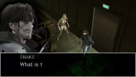 Metal Gear Ac!d - PSP spill