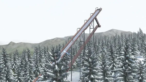 RTL Ski Jumping 2005 - PS2 spill - Retrospillkongen