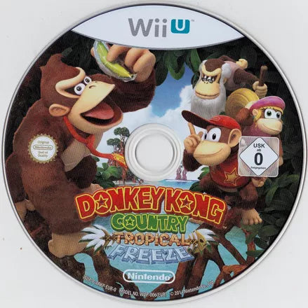 Donkey Kong Country: Tropical Freeze - Wii U spill
