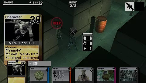 Metal Gear Ac!d - PSP spill