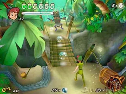 DIsney's Peter Pan: The legend of Never Land - PS2 Spill