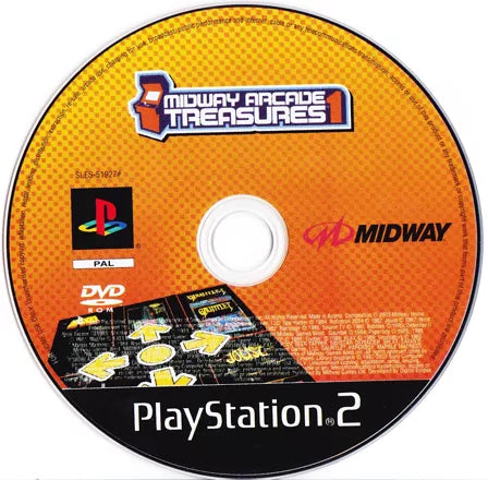 Midway Arcade Treasures 1 - PS2 spill - Retrospillkongen