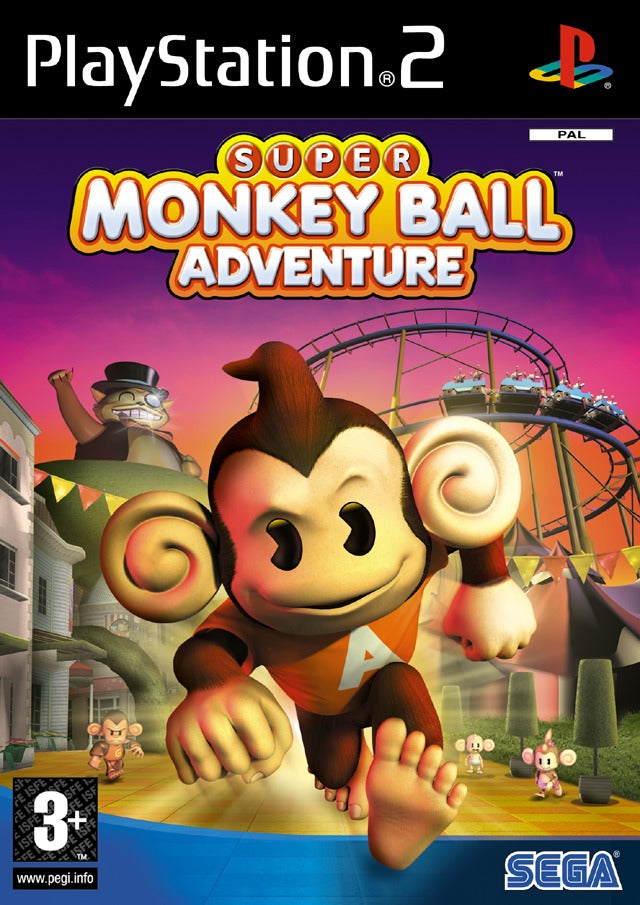Super Monkey Ball Adventure - PS2 spill - Retrospillkongen