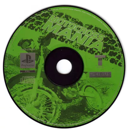 Motocross Mania - PS1 spill - Retrospillkongen
