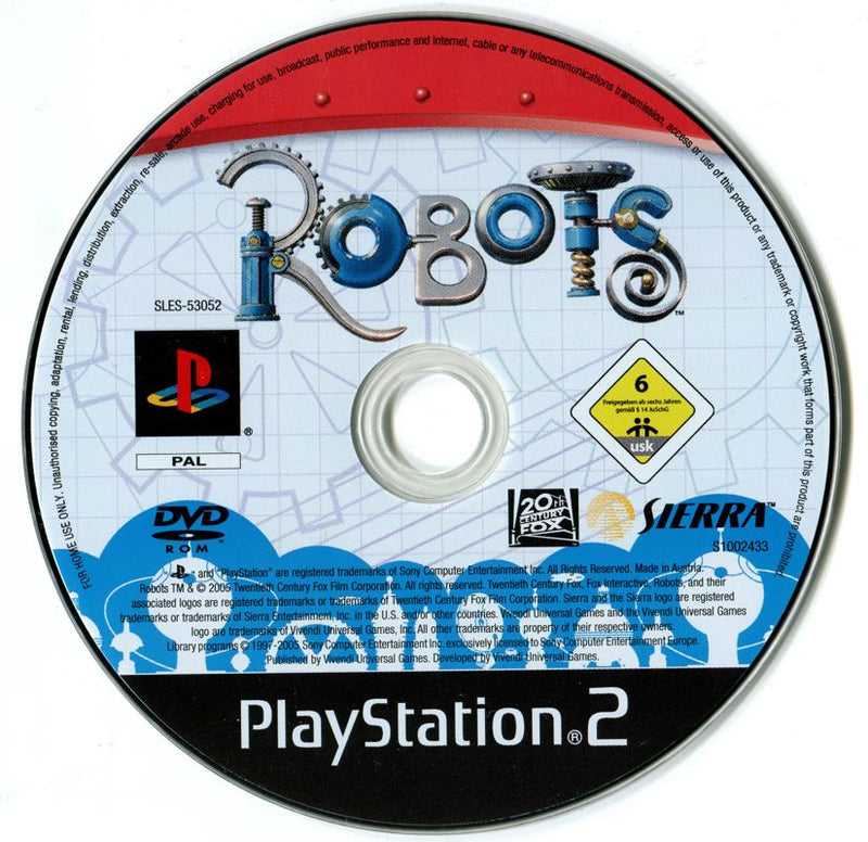 Robots - PS2 spill