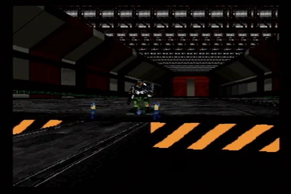 Cyber Troopers Virtual On - SEGA Saturn spill - Retrospillkongen