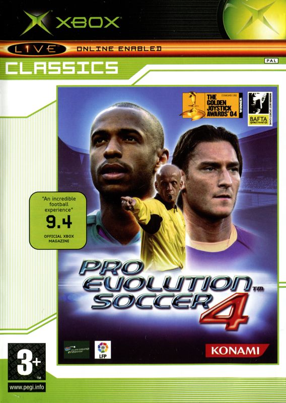 Pro Evolution Soccer 4 - Xbox spill