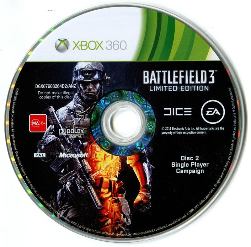 Battlefield 3 - Xbox 360 spill