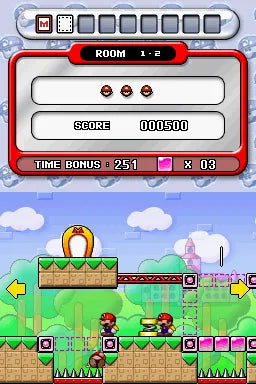 Mario vs. Donkey Kong 2: March of the Minis - Nintendo DS spill (NTSC, Regionfri)