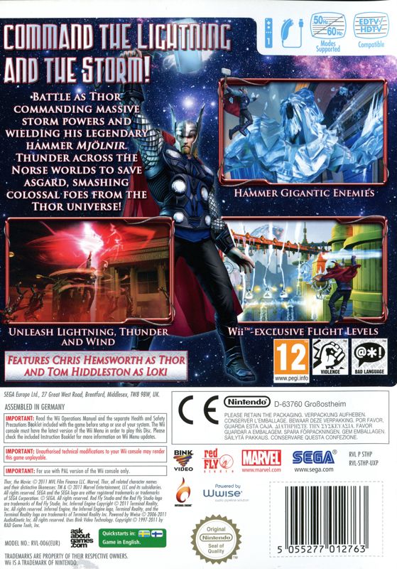 Thor: God of Thunder - Wii spill - Retrospillkongen