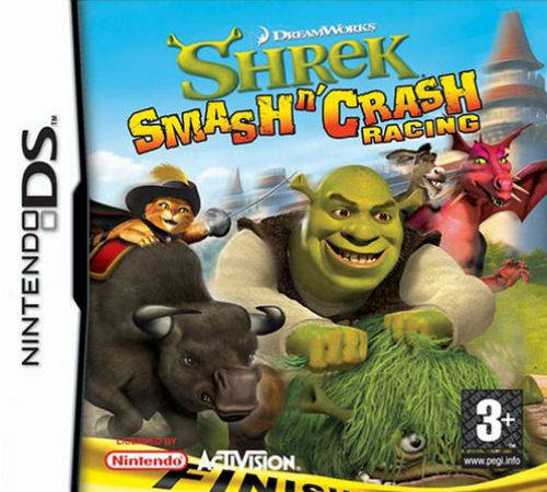Shrek Smash n Crash Racing - Nintendo DS spill - Retrospillkongen