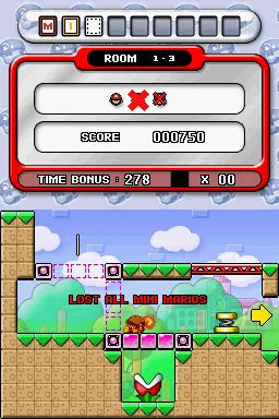 Mario vs. Donkey Kong 2: March of the Minis - Nintendo DS spill - Retrospillkongen
