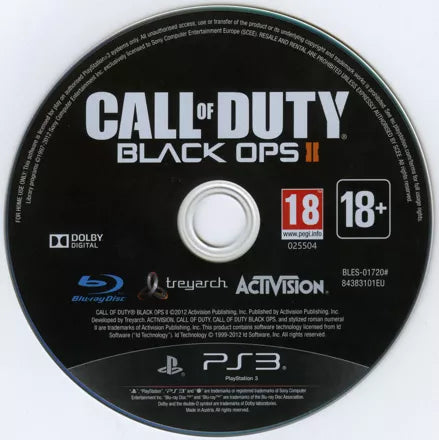 Call of Duty Black OPS II - PS3 spill