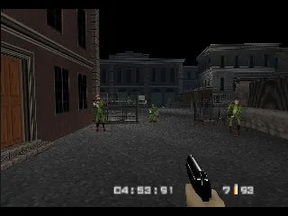007 Golden Eye Players Choice Utgave - N64 spill (I eske) - Retrospillkongen
