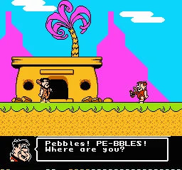 The Flintstones The Suprise at Dinosaur Peak - NES spill (Komplett i eske, SCN) - Retrospillkongen