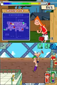 Phineas and Ferb - Nintendo DS spill - Retrospillkongen
